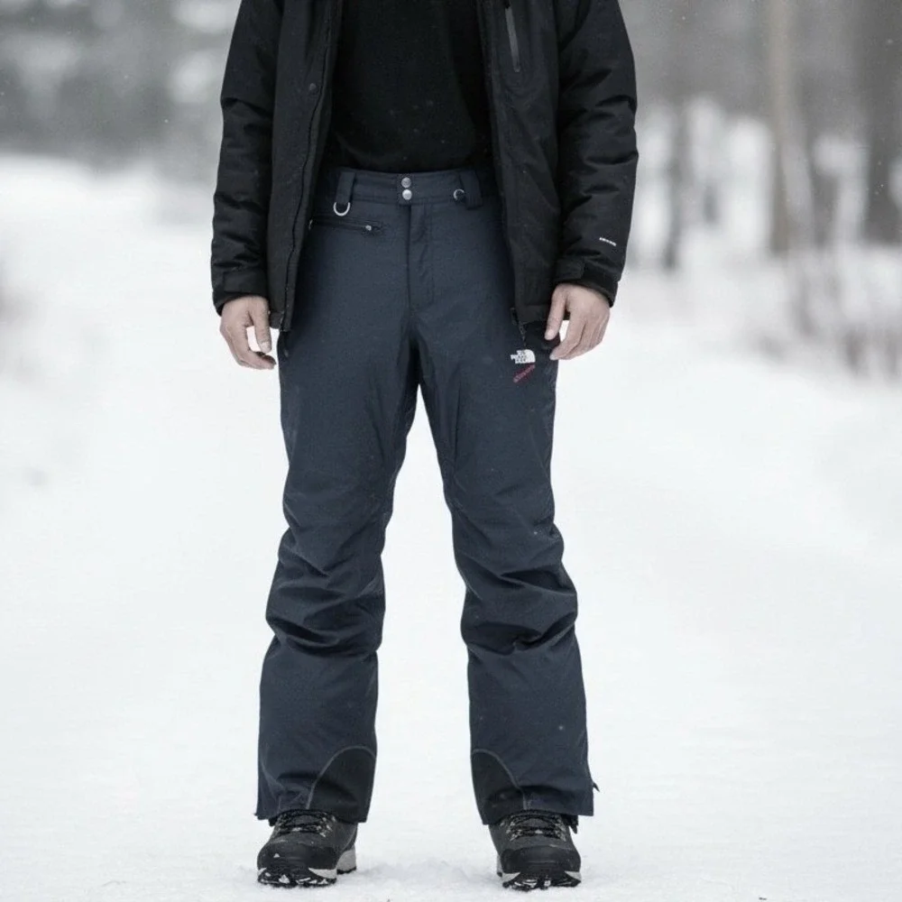 Vintage North Face Extreme GoreTex Ski Pants Black Made USA Medium Ski Snowboard